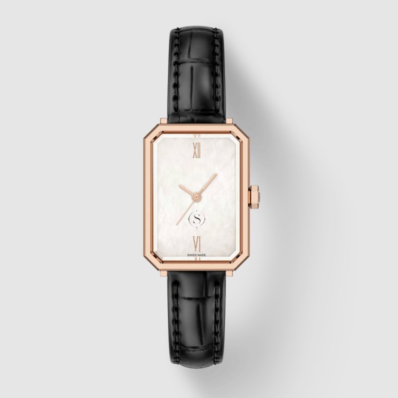 Montre cuir élégante - Femme